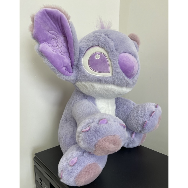 Thú Nhồi Bông Hình Stitch Màu Tím Dễ Thương Cho Bé 45cm