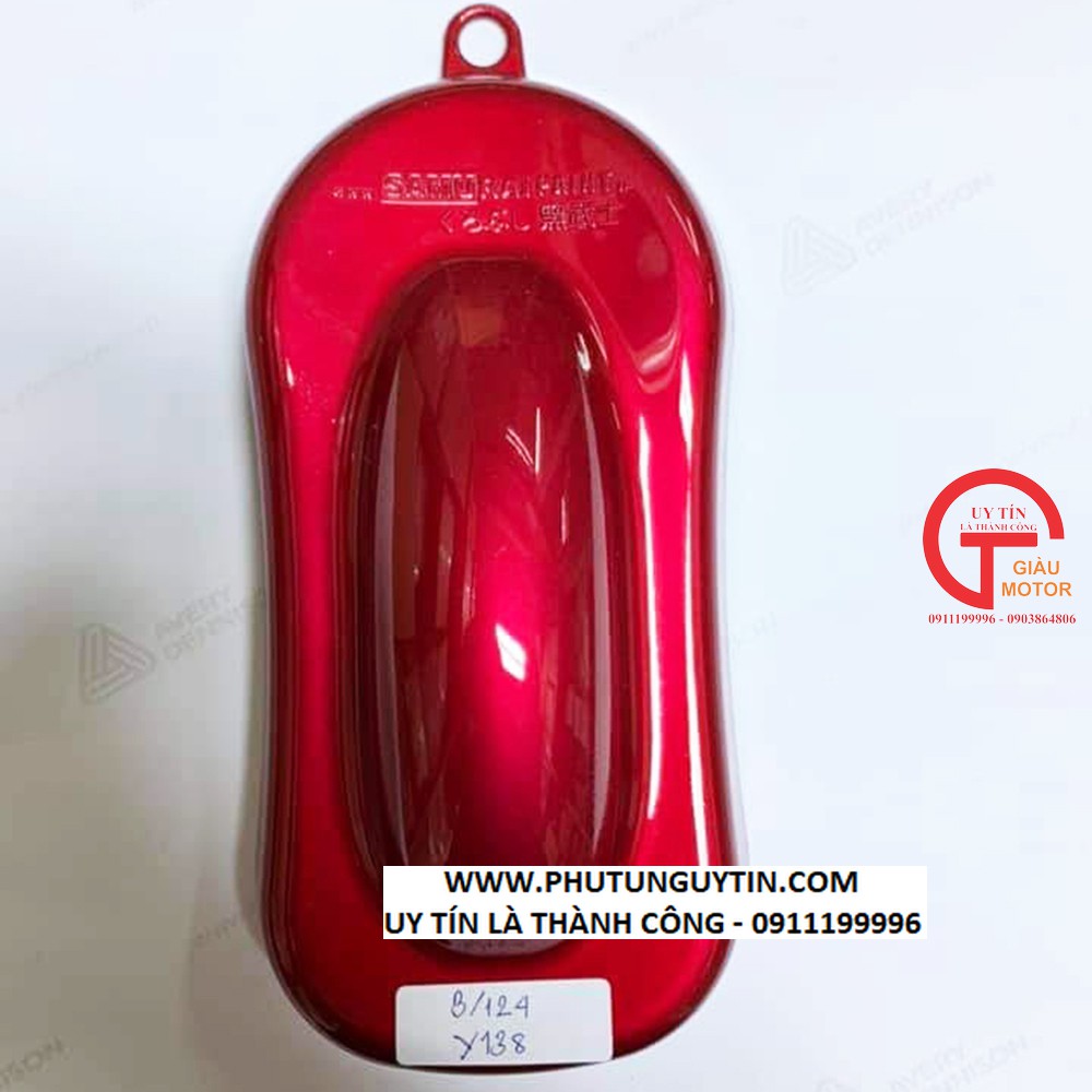 y138 _Chai sơn xịt sơn xe máy Samurai Y138  màu đỏ candy Yamaha - Brilliant Red _ uy tín, giao hàng nhanh, giá rẻ | BigBuy360 - bigbuy360.vn