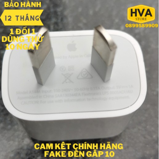 Củ Sạc IPHONE Zin Theo Máy Xs Max 2 CHÂN CHÉO - BẢN ÚC – Bảo hành 12 tháng