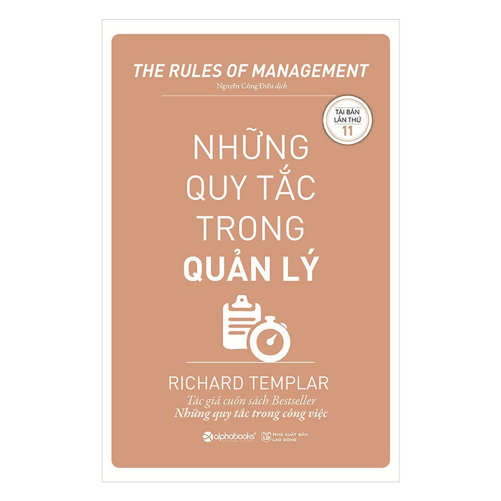 Sách - Những quy tắc trong quản lý (Tái bản 2019) - tặng kèm bookmark