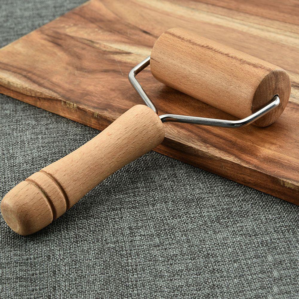 YIYU Cây Lăn Bột Làm Bánh Bằng Gỗ Tiện Dụng Cho Nhà Bếp
