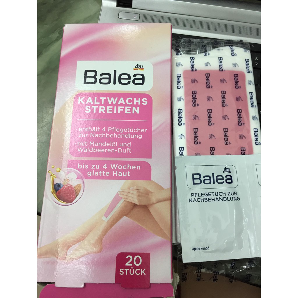 Miếng Wax Lông Body Balea