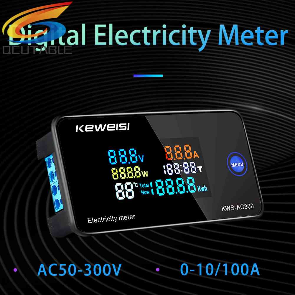 Đồng Hồ Đo Điện Áp 6 Trong 1 AC 50-300V