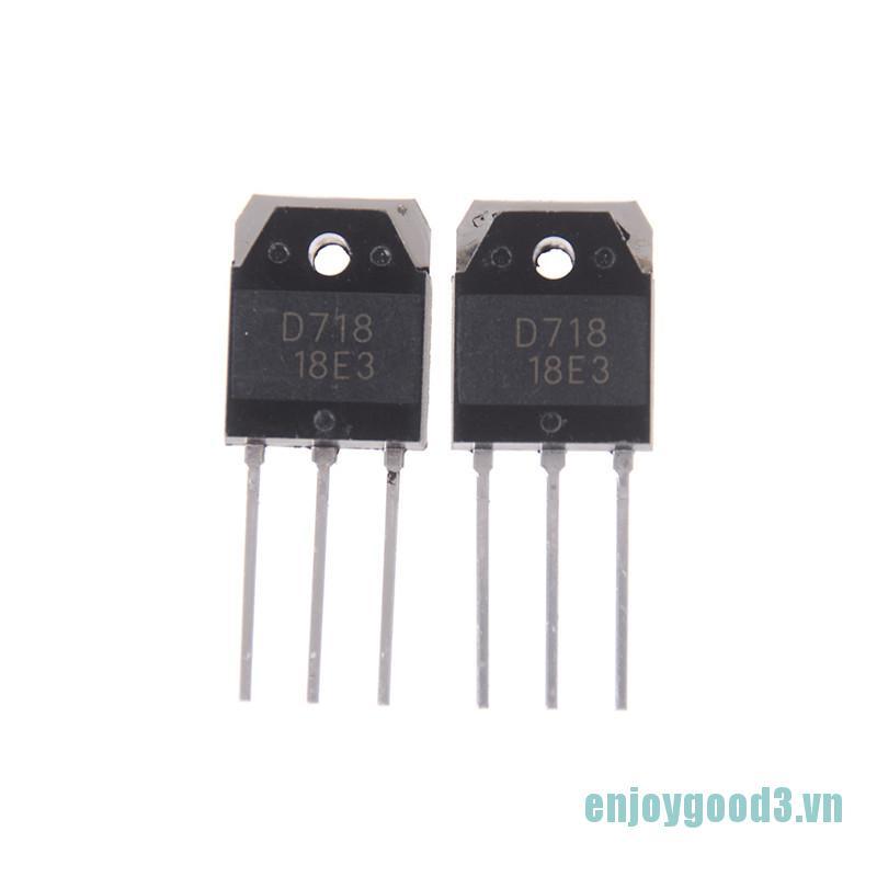 1 Cặp Bán Dẫn Cx 2sb688 & 2sd718 Kc Transistor B688 & D718