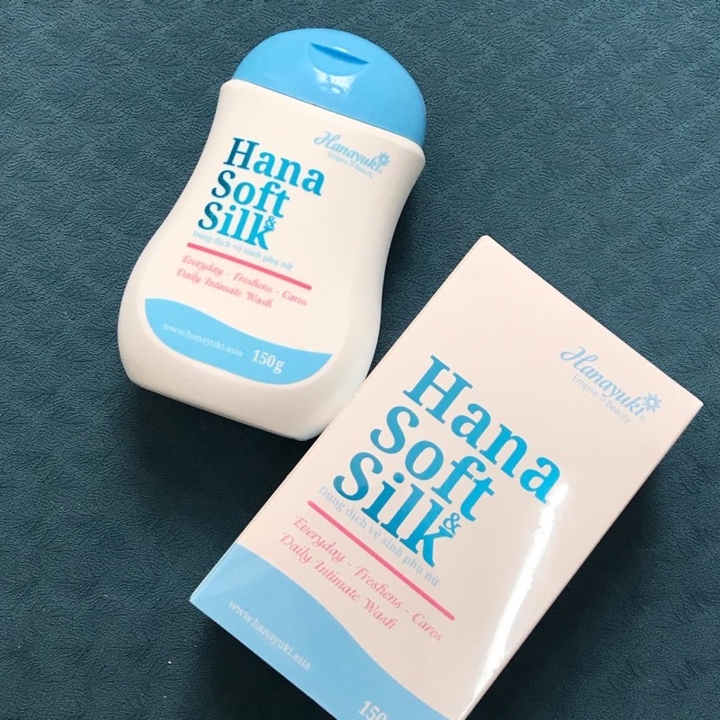 [Combo 3 Chai] Dung Dịch Vệ Sinh Hana Soft &amp; Silk - Hanayuki 150g