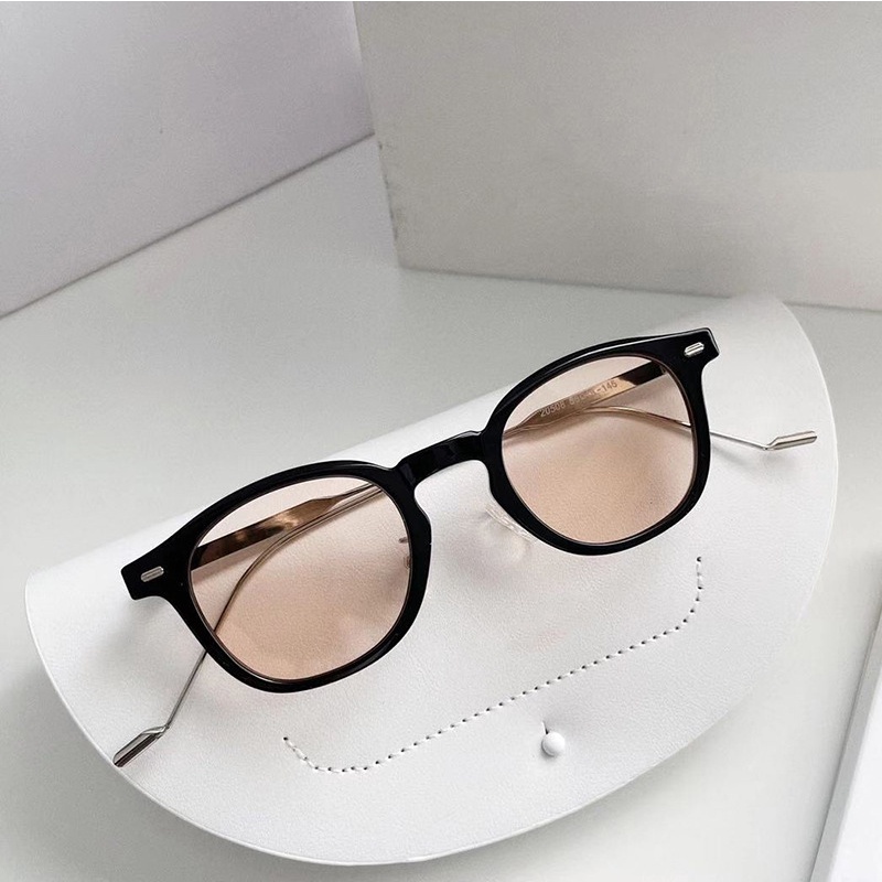 Kính giả cận thời trang cao cấp dáng vuông Unisex gọng càng cua siêu ngầu cá tính chuẩn UV400 phân cực LUMINA 085