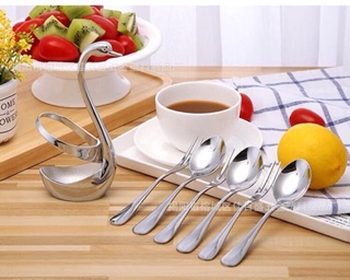 Set thìa dĩa inox thiên nga