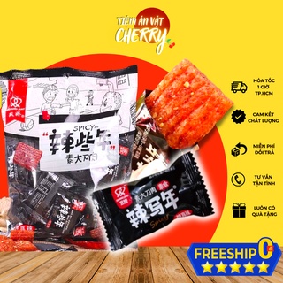 [LẺ] THỊT HỔ ĐEN SỐT CAY - Đồ ăn vặt nội địa [Ăn Vặt Cherry]