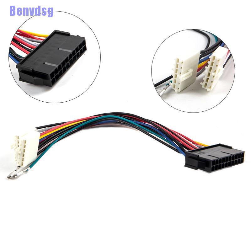 Dây Cáp Nguồn 20Pin Atx Sang 2 Cổng 6Pin At Cho 286 386