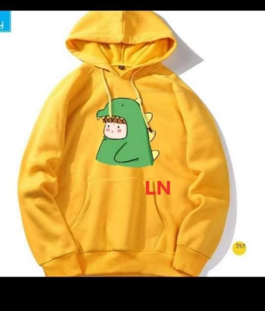 Áo hoodie cô gái khủng Long LN12