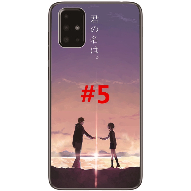 Ốp điện thoại in hình anime Your Name dễ thương cho SAMSUNG GALAXY NOTE 20 PRO PLUS/A21S/M01/A51/A71