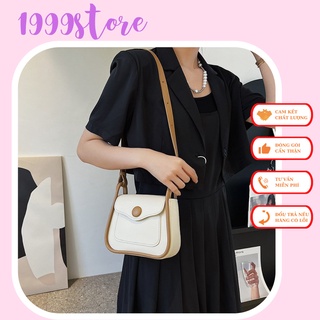 Túi xách nữ thời trang công sở phong cách Hàn Quốc túi đeo vai da PU cao cấp 1999store_official