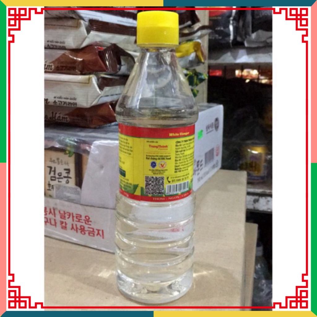 Dấm Trắng trung thành với chủ Chai 500ml