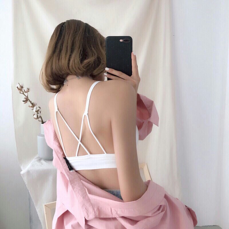 HÀNG HOT Áo lót bra cotton dây chéo sexy lưng và ngực 625
