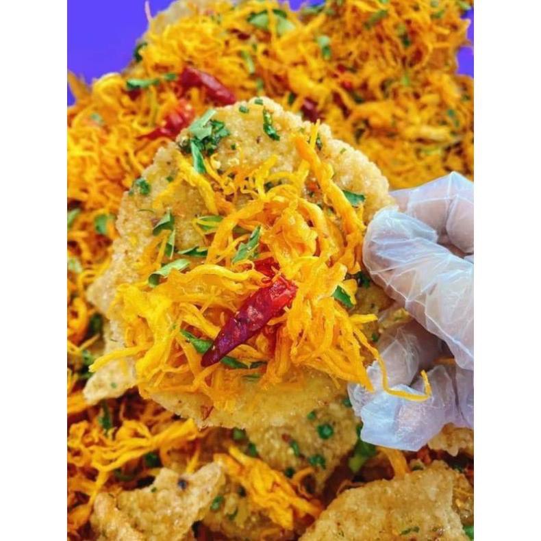 Cơm cháy lắc khô gà Hộp 500gr  TỪ ĐƠN 50K,  Hàng ngon nhà làm