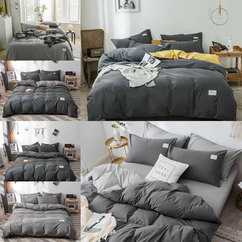COTTON TICI SET CHĂN GA GỐI 4 món Minimalist