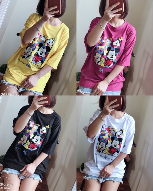 [55] [HÌNH THẬT]áo thun nữ ⚜️FREESHIP⚜️ Thun Nữ Hàng Unisex Phông Nữ Quảng Châu [Thun Nu] | BigBuy360 - bigbuy360.vn