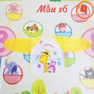 Áo yếm ăn dặm cho bé