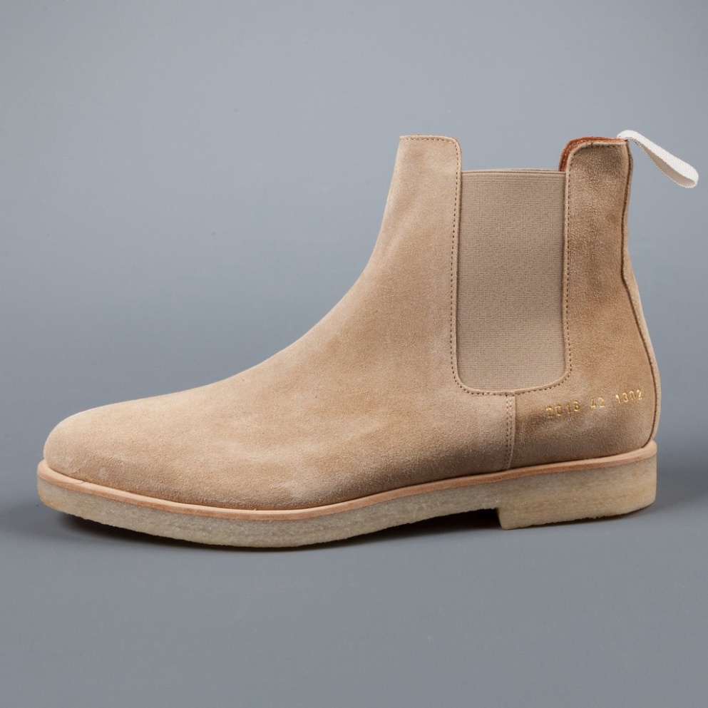 Chelsea boots màu tan thời trang chất liệu da lộn đế cao su đúc | BigBuy360 - bigbuy360.vn