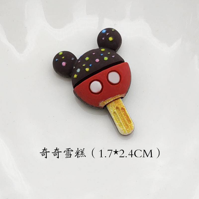 Sticker crocs Shoe Decoration for crocs đế caoPhụ Kiện Hình Que Kem/Gấu Trúc Hoạt Hình Dùng Trang Trí Giày/Giày