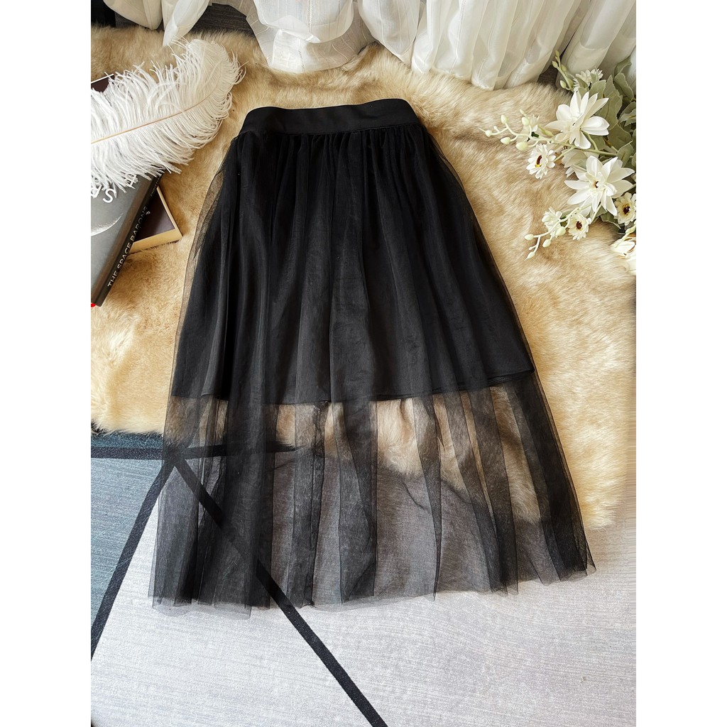 [BÁN LỖ VỐN] Chân váy đen CV873 - HÀNG SALE KHÔNG ĐỔI TRẢ