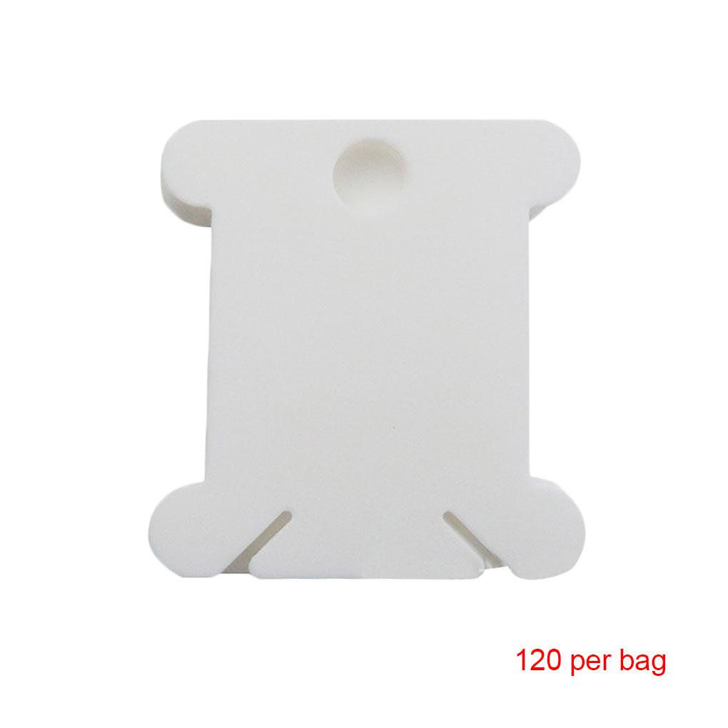 Set 120 Thẻ Quấn Chỉ Thêu Tranh Chữ Thập DIY Chuyên Nghiệp