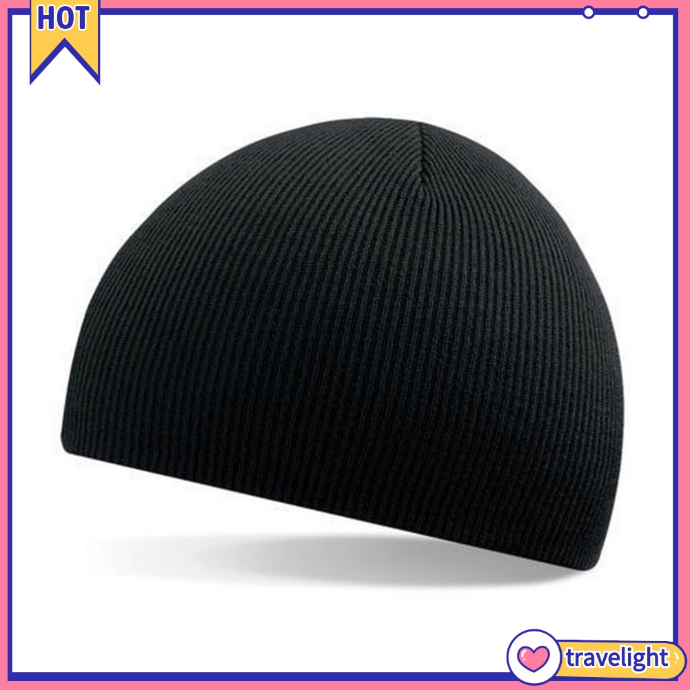 Mũ beanie màu sắc đơn giản cho nam và nữ