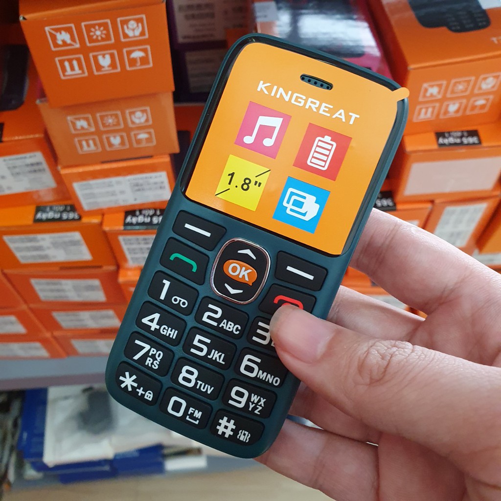 Điện thoại Kingreat T28 - Loa to - 2 sim - Hàng chính hãng - Bảo hành 12 tháng