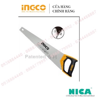 Cưa tay lá liễu 400mm ingco hhas08400