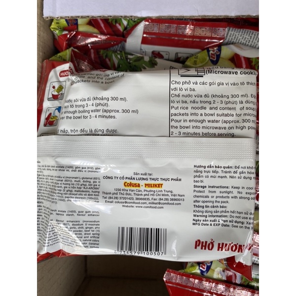 Phở Miliket hương vị bò 65g | BigBuy360 - bigbuy360.vn