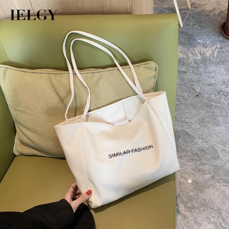 Túi xách IELGY vải canvas phong cách Hàn Quốc cho nữ
