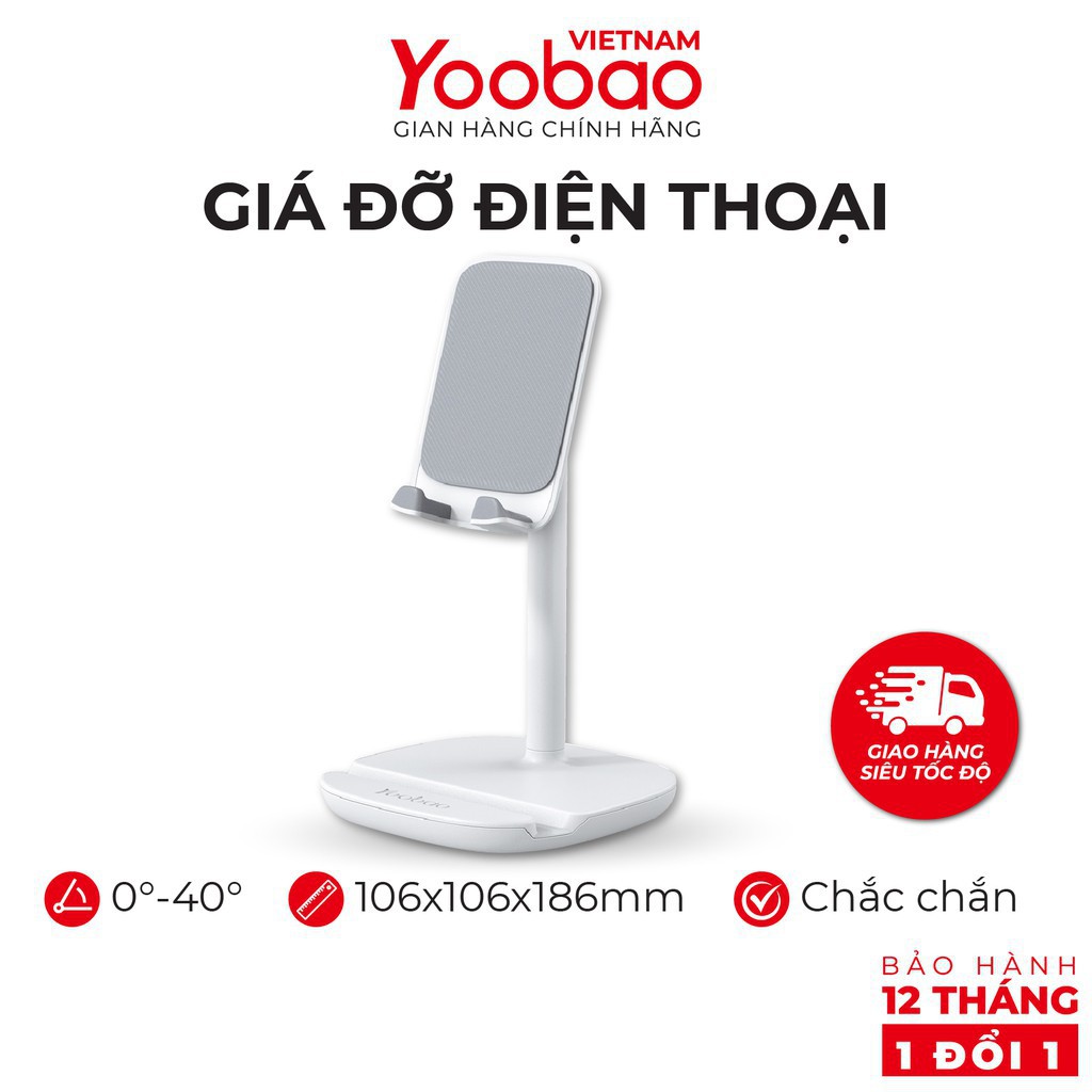 Giá đỡ điện thoại để bàn YOOBAO B1 - Màn hình 4-11 inch Khung gấp gọn - Hàng chính hãng Bảo hành 12 tháng 1 đổi 1