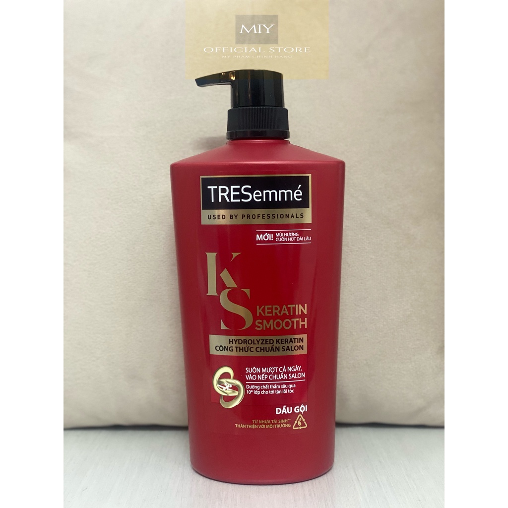 Dầu gội Tresemme , keratin phục hồi tóc hư tổn, gãy rụng 850g