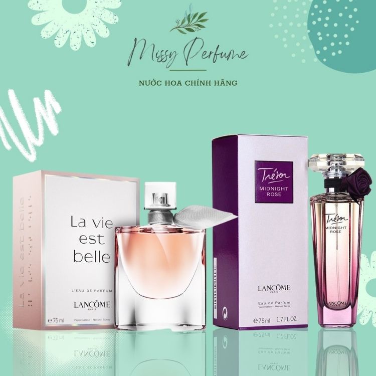 Nước hoa Lancome Lavie Est Belle EDP 75ML, Lancome Midnight Rose, Nước Hoa Nữ Chính Hãng