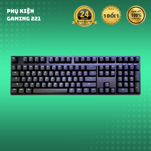 Bàn phím cơ máy tính có dây - IKBC CD108 Vintage - Black PBT Doubleshot V2 - 2021 - Hàng Chính Hãng (Có ship hỏa tốc)