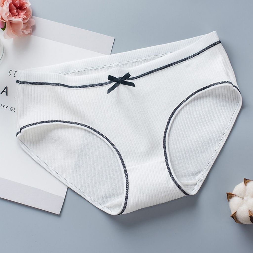 Quần lót nữ cotton kháng khuẩn cute dễ thương đẹp đính nơ ( được chọn màu ) JOCOSI  803 | BigBuy360 - bigbuy360.vn