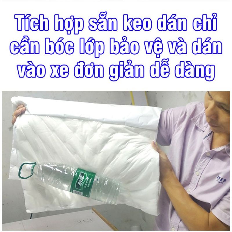 (Hàng sịn) Bông tiêu âm cách âm ô tô, tiêu âm thùng loa, nhà cửa - BigNanoTech khổ 50x80 cm