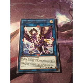 Thẻ Bài Yugioh TCG - Knightmare Gryphon - GEIM-EN041 - Rare 1st Edition