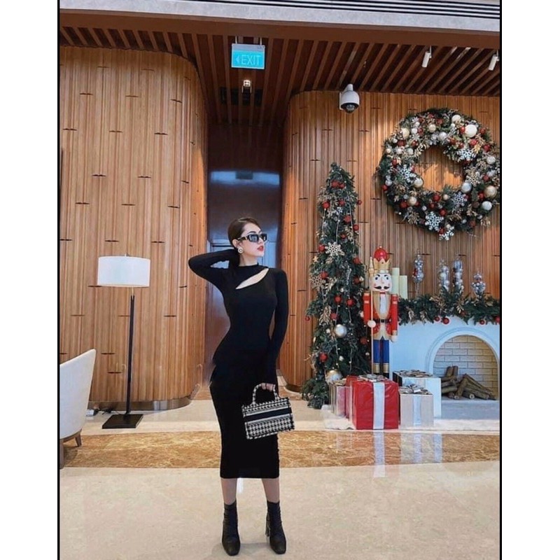 VÁY LEN BODY KHOÉT NGỰC