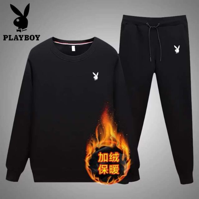 Bộ nỉ nam chính hãng P L A Y B O Y. có ảnh thật