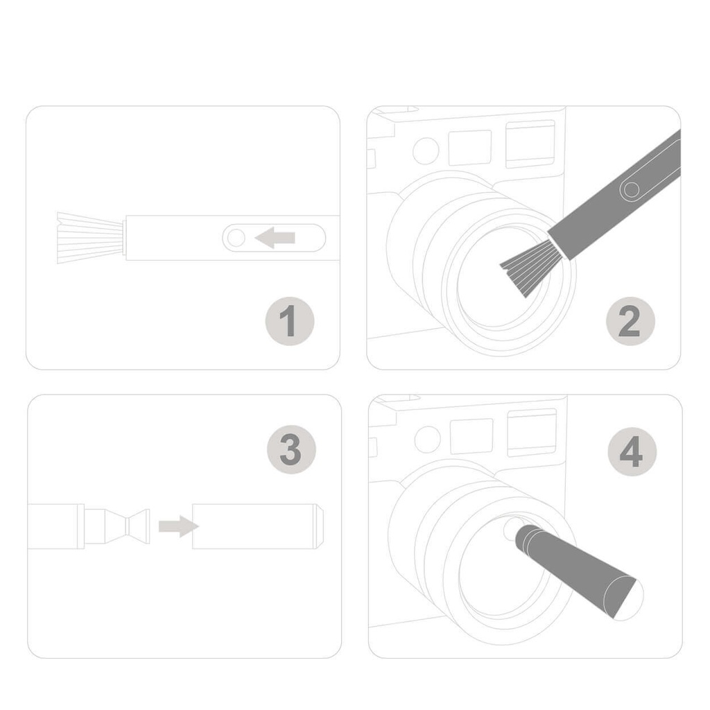 Bút vệ sinh mắt camera – PGYtech Lens Cleaning Pen – Professional - Hàng chính hãng - Giúp vệ sinh camera, filter.