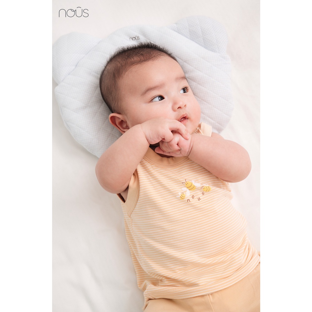 Bộ nous ba lỗ mùa hè cho bé size 6m đến 3y