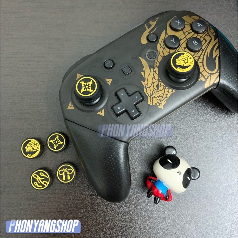 Núm Bọc Analog Joycon Cho Máy Game Nintendo Switch/ Switch Lite - Bộ Sưu Tập Monster Hunter Rise