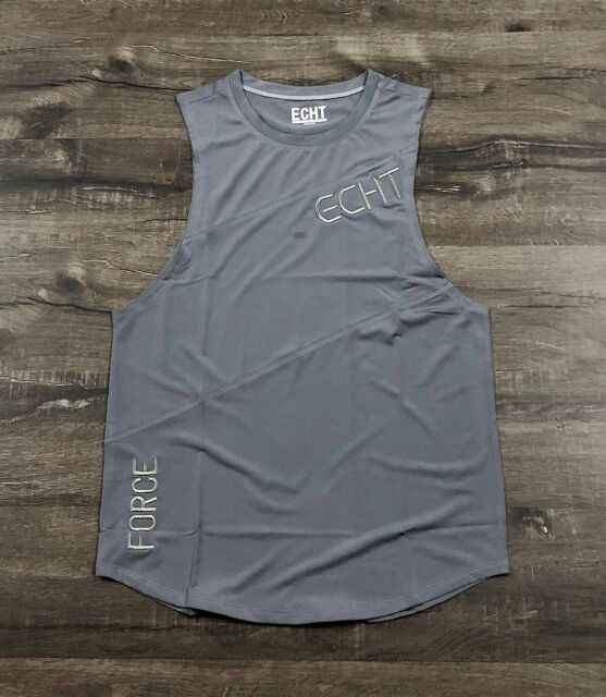 Tanktop Echt Xịn Xò Thun Lạnh Mát Mẽ Co Giản Tốt Tập Gym Thể Thao - Quanaogiasi