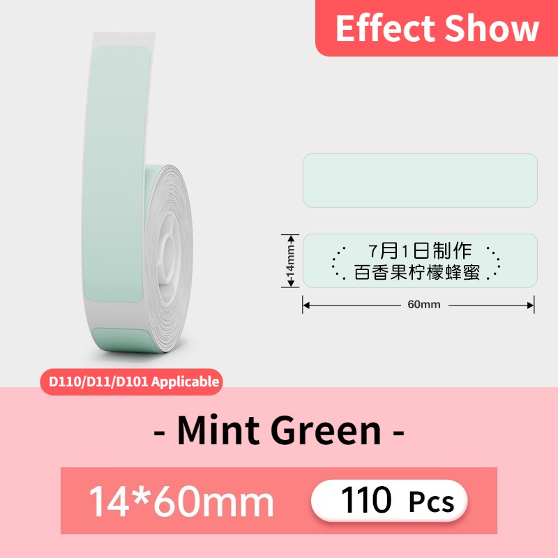 Cuộn giấy dán Niimbot đánh dấu giá siêu thị cho máy in D11 / D110 / D101
