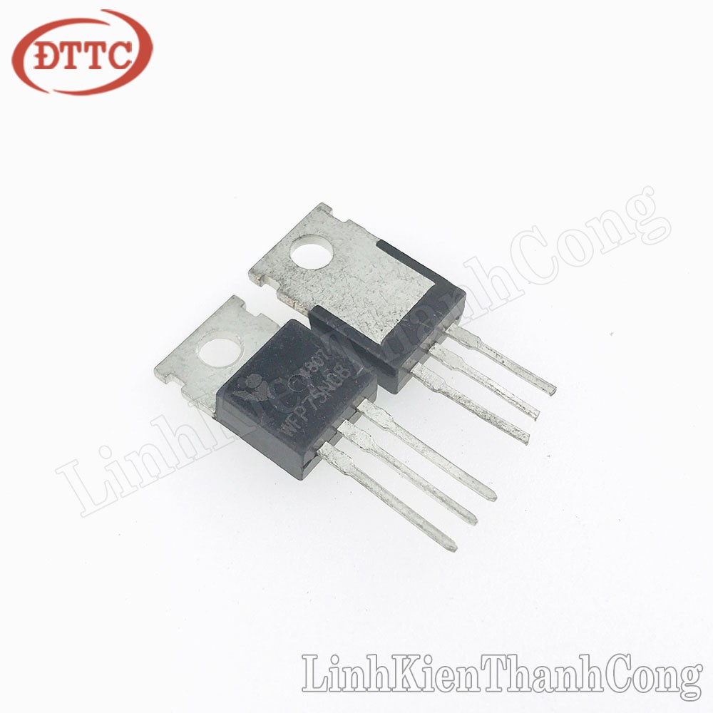 WFP75N08 MOSFET N-CH 75A 80V tháo máy