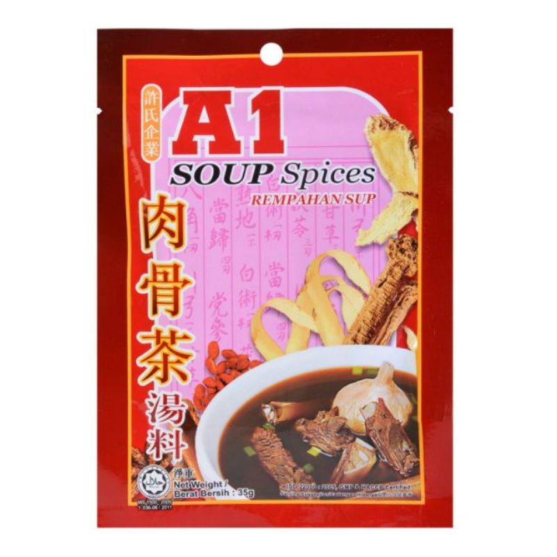 A1 Gia vị súp sườn heo Bak Kut Teh