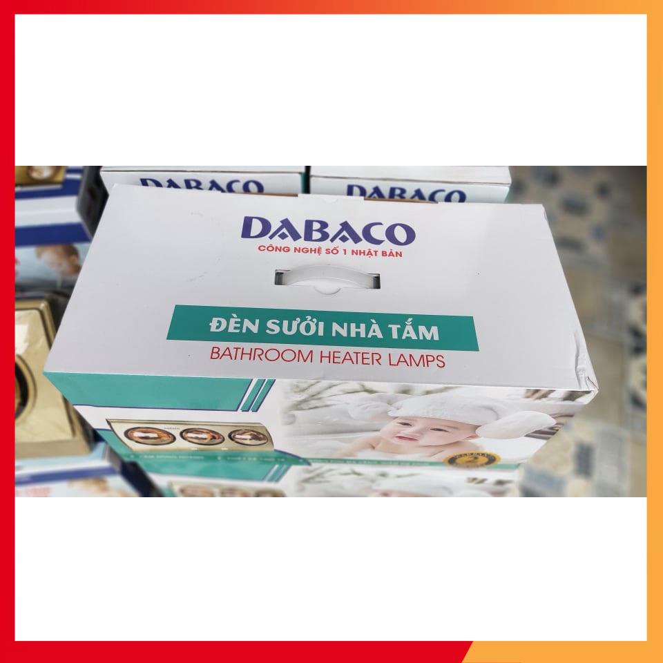 Đèn sưởi nhà tắm 3 bóng DABACO công nghệ số 1 nhật bản,chất lượng và đọ bền cao