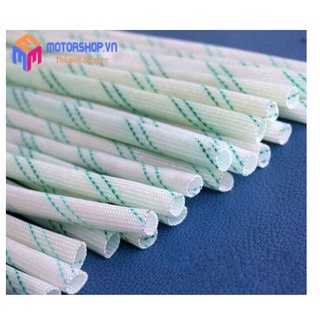 Mts bộ 2 mét gen thủy tinh chịu nhiệt - cách điện phi 5mm, 6mm