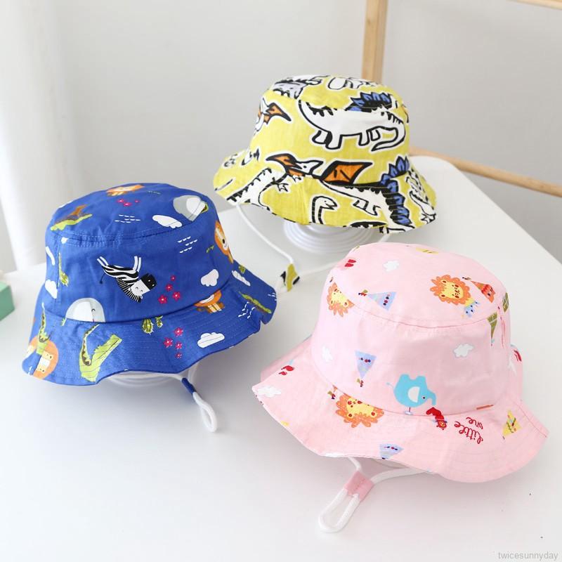 Mũ nồi họa tiết hoạt hình dễ thương phong cách Hàn Quốc dành cho trẻ em